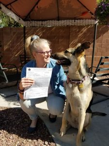 Mystic and Mom are Proud!