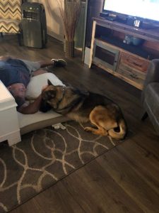 Home with Dad