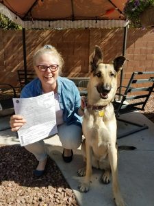 Mystic the CGC Therapy Dog!